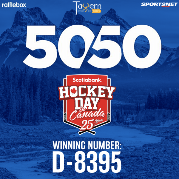 Hockey Day in Canada 50/50 – Unclaimed